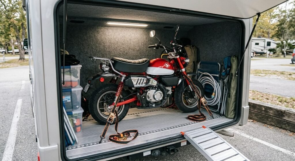 moto pour soute de camping-car