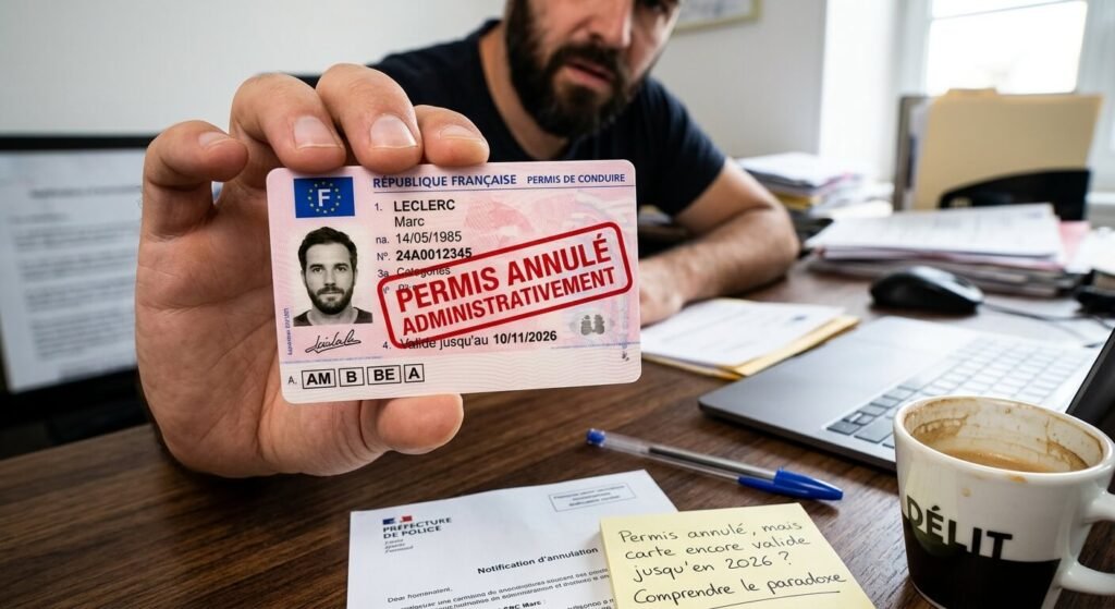 Permis de conduire annulé mais toujours valide en préfecture : que dit la loi ? 2