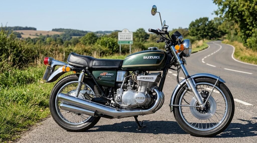 Suzuki GT 550 : fiche technique, avis et guide de la classique 2-temps 3