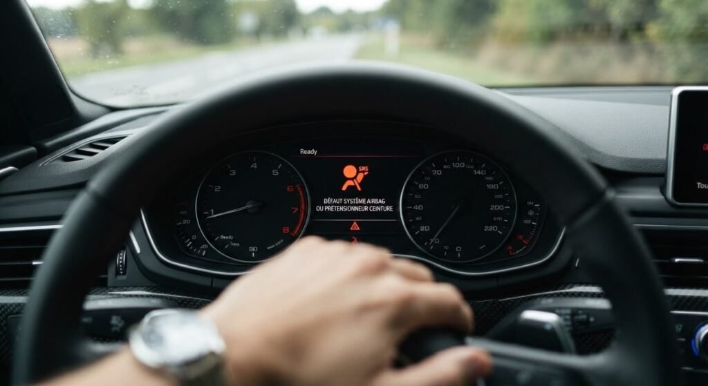 Défaut airbag ou ceinture à prétension : causes du voyant, connecteurs et réparations 1